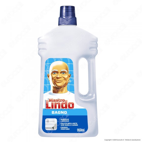 Mastro Lindo Detergente Liquido per il Bagno - Flacone da 950ml Mastro Lindo Detergente Liquido per il Bagno - Flacone da 950ml