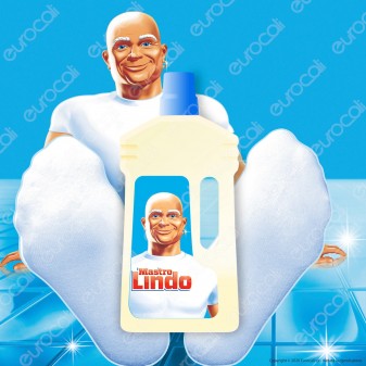 Mastro Lindo Detergente Liquido per il Bagno - Flacone da 950ml