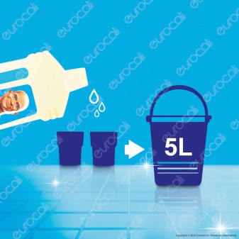 Mastro Lindo Detergente Liquido per il Bagno - Flacone da 950ml