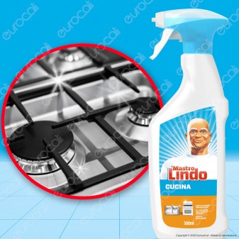 Mastro Lindo Detergente Multiuso Cucina - Spray da 500ml [TERMINATO]