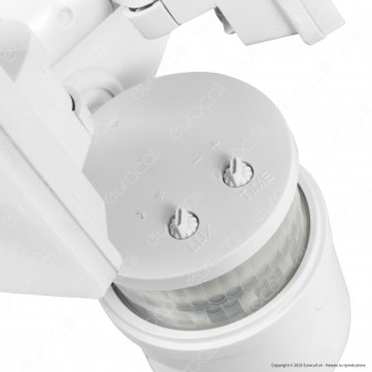 Ener-J Smart Faretto LED 30W con Telecamera di Sicurezza Wi-Fi 1080p