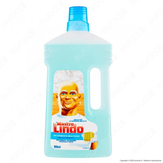 Mastro Lindo Detergente Liquido Multiuso Superfici Delicate - Flacone Mastro Lindo Detergente Liquido Multiuso Superfici Delicate - Flacone