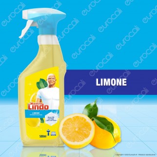 Mastro Lindo Detergente Multiuso Limone - Spray da 500ml [TERMINATO]