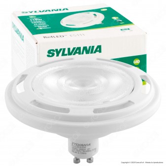 Sylvania RefLED Lampadina LED GU10 11,5W Faretto Spotlight 25° AR111 Dimmerabile - mod. 27636 
