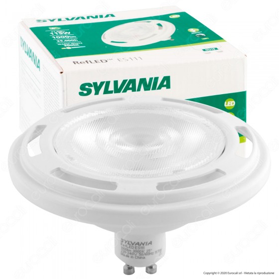 Sylvania RefLED Lampadina LED GU10 11,5W Faretto Spotlight 25° AR111 Sylvania RefLED Lampadina LED GU10 11,5W Faretto Spotlight 25° AR111