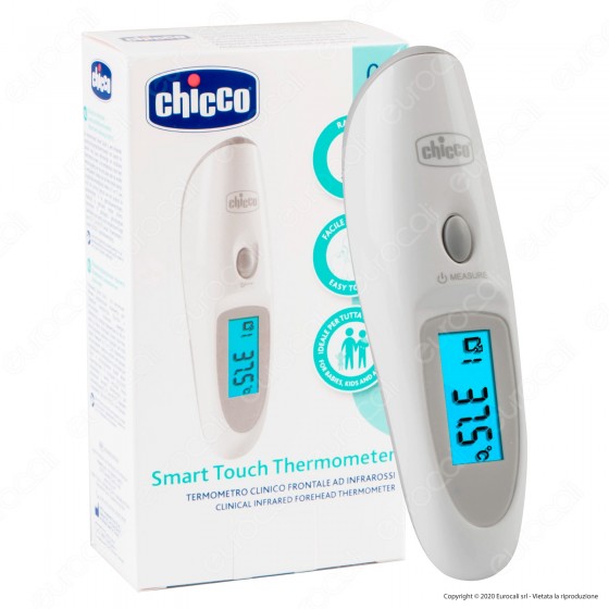 Chicco Termometro Clinico Frontale Smart Touch ad Infrarossi con Chicco Termometro Clinico Frontale Smart Touch ad Infrarossi con