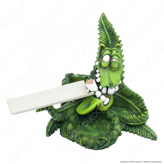 CannaBuds Posacenere Rolling Station in Poliresina - Canapa Leaf CannaBuds Posacenere Rolling Station in Poliresina - Canapa Leaf