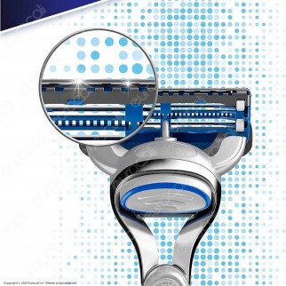 Gillette SkinGuard Sensitive Rasoio Pelli Sensibili Uomo con 10
