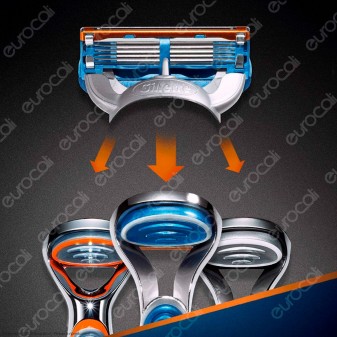 Gillette Fusion Rasoio Uomo 5 Lame con 11 Lamette [TERMINATO]
