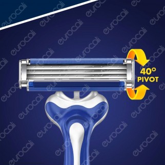 Gillette Rasoio Uomo Sensor3 Comfort Usa e Getta - Confezione da 36