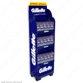 Gillette Rasoio Uomo Blue3 Usa e Getta - Confezione da 60 Rasoi