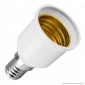 LED Line Adattatore per Lampadine da E14 a E27 - mod. 242052 [TERMINATO]