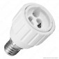 Immagine 1 - LED Line Adattatore per Lampadine da E14 a GU10 - mod. 242069