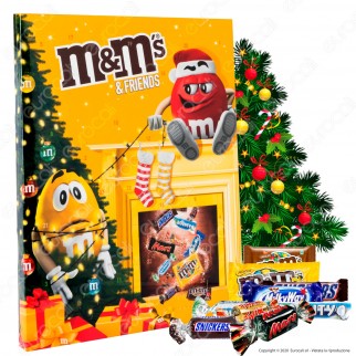 M&M's & Friends Calendario dell'Avvento - Confezione da 361g