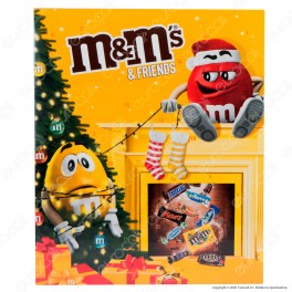 M&M's & Friends Calendario dell'Avvento - Confezione da 361g