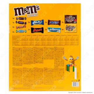 M&M's & Friends Calendario dell'Avvento - Confezione da 361g