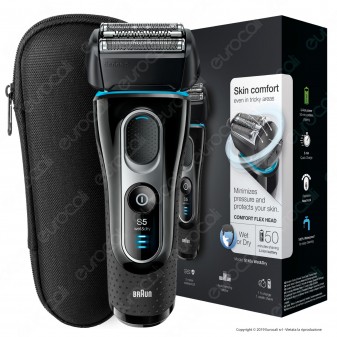 Braun Series 5 5145s Rasoio Elettrico Ricaricabile A Lamina Wet&Dry Senza Fili Da Uomo
