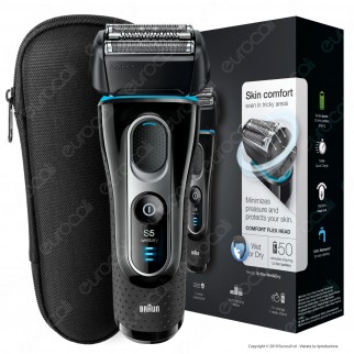 Braun Series 5 5145s Rasoio Elettrico Ricaricabile A Lamina Wet&Dry Senza Fili Da Uomo