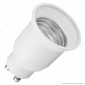 LED Line Adattatore per Lampadine da GU10 a E27 - mod. 242113