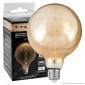 V-Tac VT-2018 Lampadina LED E27 7W Globo G125 Filamento Ambrata - SKU 7149