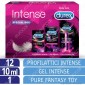 Durex Kit Intense Special Box - Confezione con 12 Preservativi Intense 1 Gel Intense e 1 Intense Pure Fantasy Toy