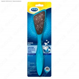 Scholl Nuova Neo Lima Piedi Pelle Secca con Doppia Azione e Cristalli