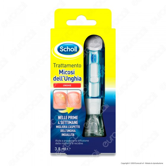 Scholl Trattamento Micosi dell'Unghia con 5 Lime Monouso - Flaconcino Scholl Trattamento Micosi dell'Unghia con 5 Lime Monouso - Flaconcino