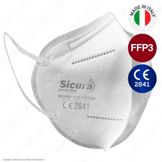 [EBAY] 10x Mascherina Protettiva Filtrante Monouso con Fattore di