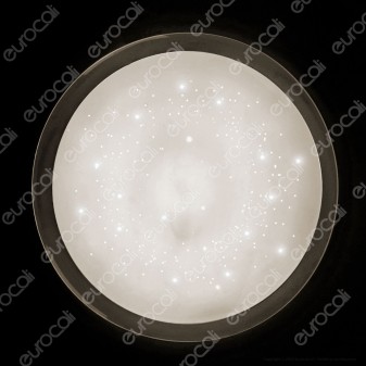 V-Tac VT-8472 Plafoniera LED 3in1 36W / 72W Forma Circolare Effetto