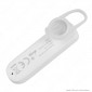 Immagine 2 - V-Tac VT-6700 Auricolare Bluetooth Headset Colore Bianco - SKU 7701