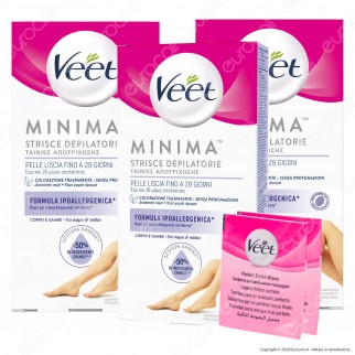 Veet Minima Strisce Delpilatorie per il Corpo e le Gambe - 3