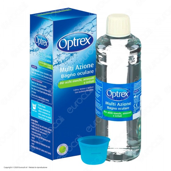 Optrex Bagno Oculare Multi Azione per Occhi Stanchi Arrossati e Optrex Bagno Oculare Multi Azione per Occhi Stanchi Arrossati e