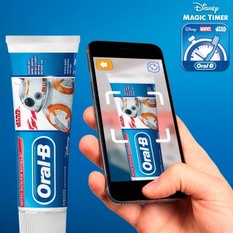 Oral B Dentrifricio Star Wars per Bambini - Flacone da 75ml