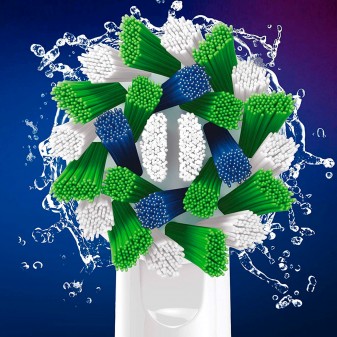 Oral-B CrossAction Testine di Ricambio per Spazzolino Elettrico -