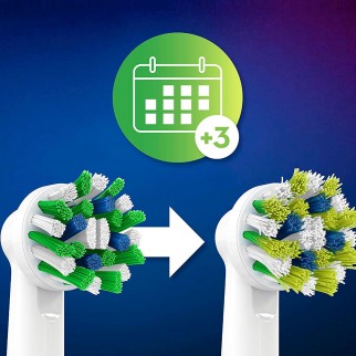 Oral-B CrossAction Testine di Ricambio per Spazzolino Elettrico -