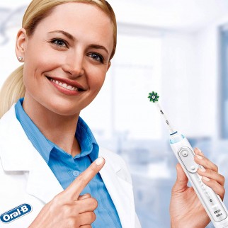 Oral-B CrossAction Testine di Ricambio per Spazzolino Elettrico -