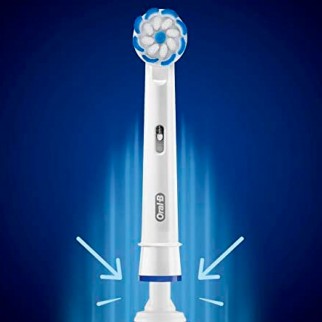 Oral-B Sensitive Clean Testine di Ricambio per Spazzolino Elettrico -