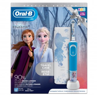 Oral-B Vitality Spazzolino Elettrico Frozen 2 Ricaricabile per
