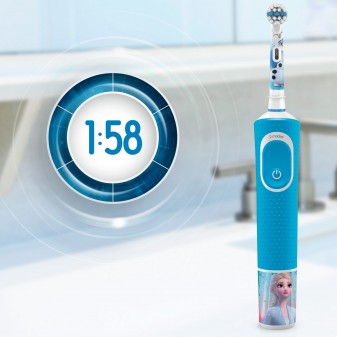 Oral-B Vitality Spazzolino Elettrico Frozen 2 Ricaricabile per