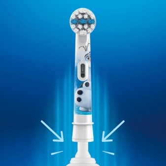 Oral-B Testine di Ricambio Frozen 2 per Spazzolino Elettrico Stages