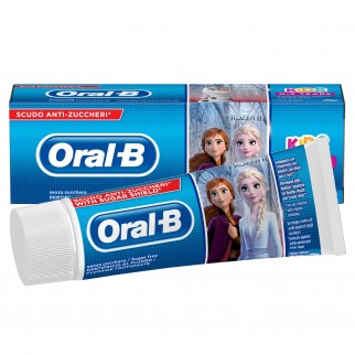 Kit Oral-B Spazzolino Elettrico Ricaricabile Vitality Frozen + 4