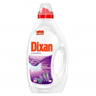 Dixan Liquido Lavanda Pulito Profondo Detersivo per Lavatrice - 4