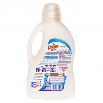 Bio Presto Baby Detersivo Liquido per Lavaggio a Mano o Lavatrice