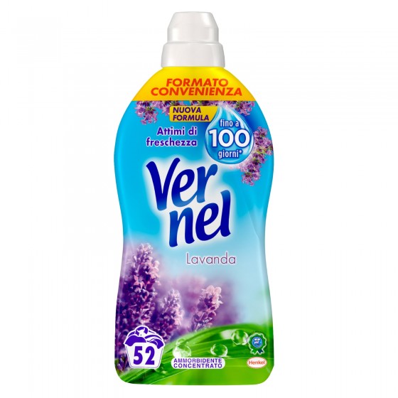 Vernel Ammorbidente Liquido Concentrato per Lavatrice con Profumo Vernel Ammorbidente Liquido Concentrato per Lavatrice con Profumo