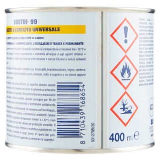 Bostik 99 Adesivo a Contatto Professionale Elastico e Resistente al