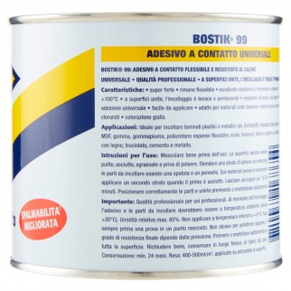 Bostik 99 Adesivo a Contatto Professionale Elastico e Resistente al