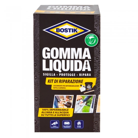 Bostik Kit di Riparazione Gomma Liquida Impermeabile Banda Bostik Kit di Riparazione Gomma Liquida Impermeabile Banda