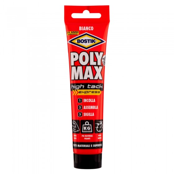 Bostik Poly Max High Tack Express Sigillante e Adesivo Super Rapido - Bostik Poly Max High Tack Express Sigillante e Adesivo Super Rapido -