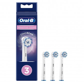 Oral-B Sensitive Clean Testine di Ricambio per Spazzolino Elettrico -