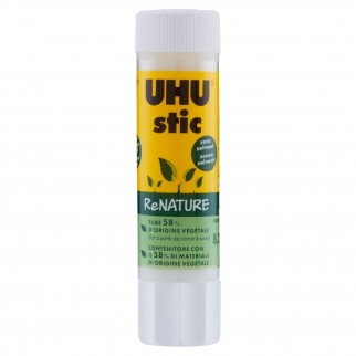 UHU Colla Stick ReNature Ecofriendly - Tubetto da 8,2g